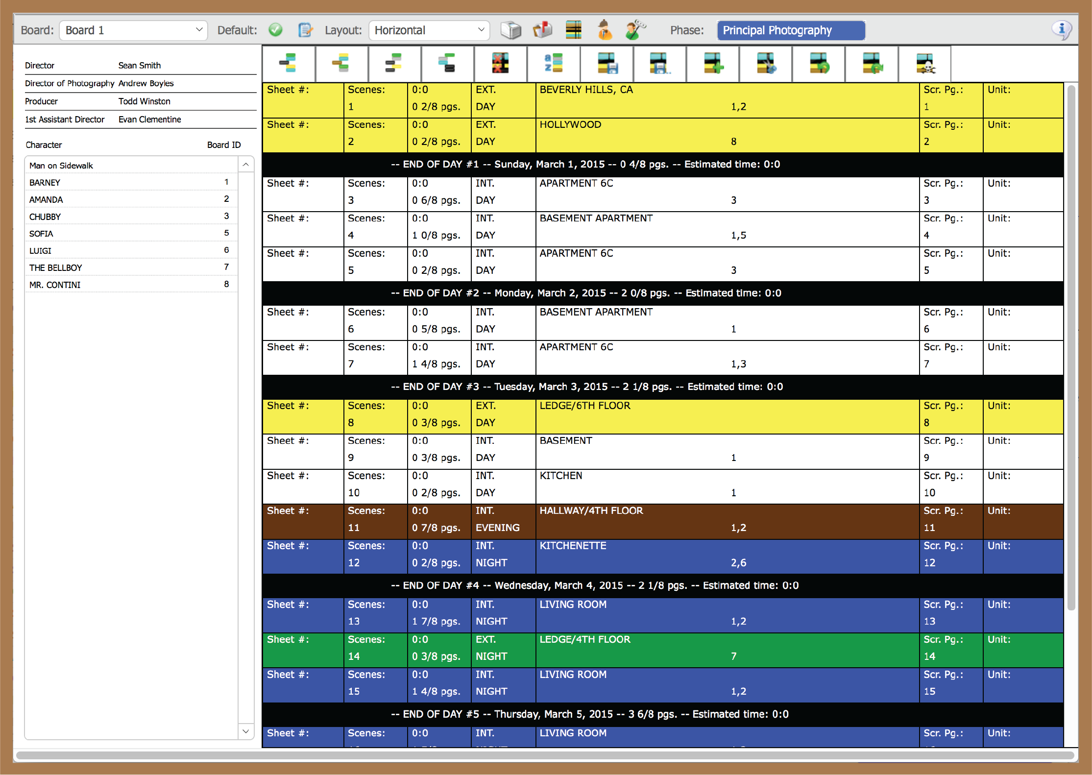 Film Scheduling Software | Streamline Your Shoots!